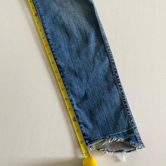 Madewell Women's 10" High-Rise Skinny Jeans Drop Step-Hem Edition. Blue. Size 28 - Picture 11 of 16